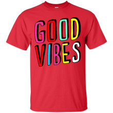 Load image into Gallery viewer, good vibes T-Shirt - teeshirtperfect.com