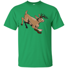 Load image into Gallery viewer, Jacklope Jumping Side Etching T-Shirt