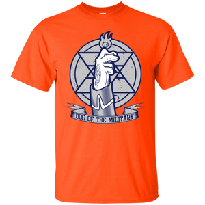 Dog of the Military: Flame T-Shirt - teeshirtperfect.com