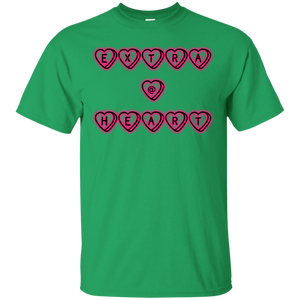 Extra @ Heart T-Shirt - teeshirtperfect.com