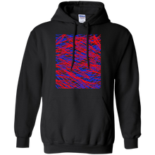 Load image into Gallery viewer, Red and blue abstract art string T-Shirt T-Shirt