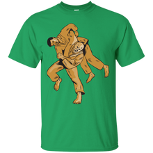 Load image into Gallery viewer, Judo Combatants Throw Front Etching T-Shirt