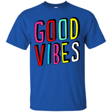 Load image into Gallery viewer, good vibes T-Shirt - teeshirtperfect.com