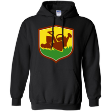 Load image into Gallery viewer, Spade Gumboot Watering Can Shield Retro T-Shirt