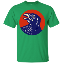 Load image into Gallery viewer, Hawk Head Looking Up Circle Retro T-Shirt