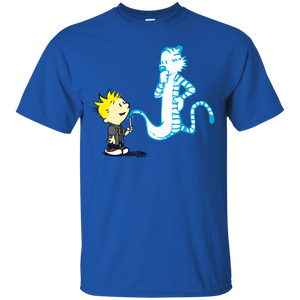 Expecto Patronum - Calvin & Hobbes T-Shirt - teeshirtperfect.com