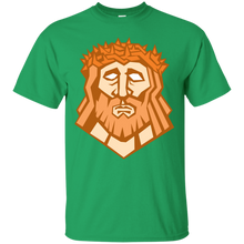 Load image into Gallery viewer, Jesus Christ Face Crown Thorns Retro T-Shirt