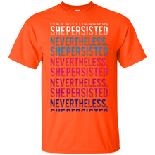 Load image into Gallery viewer, nevertheless, she persisted - long T-Shirt