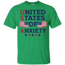 Load image into Gallery viewer, United States Of Anxiety T-Shirt - teeshirtperfect.com