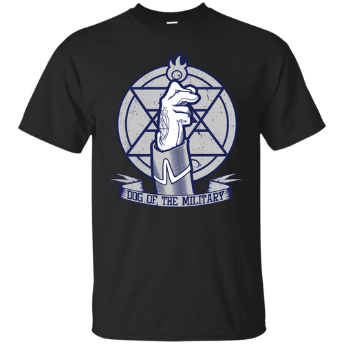 Dog of the Military: Flame T-Shirt - teeshirtperfect.com
