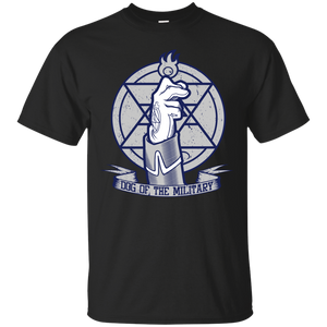 Dog of the Military: Flame T-Shirt - teeshirtperfect.com