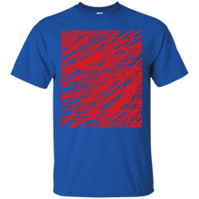 Load image into Gallery viewer, Red abstract art string T-Shirt T-Shirt