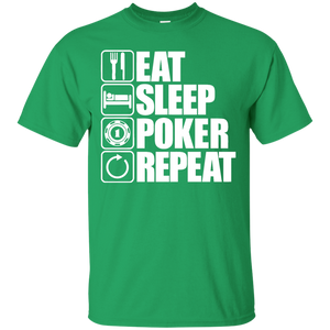 Eat Sleep Poker Repeat T-Shirt