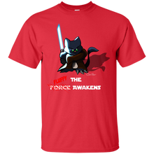 Load image into Gallery viewer, The Fluffy Awakens-Blue T-Shirt