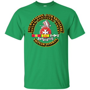 14th Artillery Regiment with Vietnam Service Ribbons T-Shirt