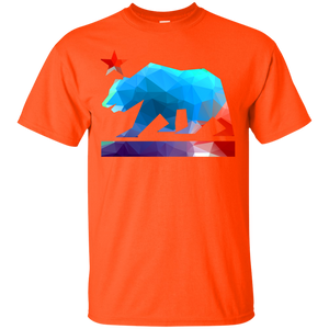 California State Bear (fractal colors) T-Shirt