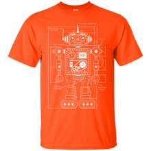 Load image into Gallery viewer, Vintage Robot Architect 2 T-Shirt - teecen.com