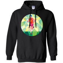 Load image into Gallery viewer, Marathon Runner Running Circle Low Polygon T-Shirt