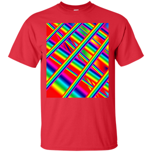 Colorful prism 3D rainbow abstract art T-Shirt T-Shirt