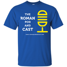 Load image into Gallery viewer, The Roman Pod and Cast White T-Shirt - teeshirtperfect.com