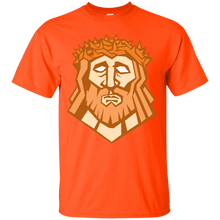 Load image into Gallery viewer, Jesus Christ Face Crown Thorns Retro T-Shirt