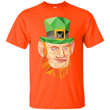 Load image into Gallery viewer, Leprechaun Head Low Polygon T-Shirt