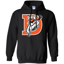 Load image into Gallery viewer, Old School Broncos Nuggets Combo Orange T-Shirt