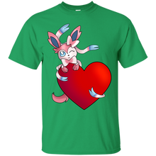 Load image into Gallery viewer, Valentines Sylveon T-Shirt - teeshirtperfect.com