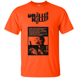 Driller Killer VHS Cover T-Shirt