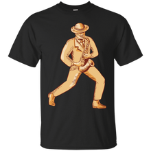 Load image into Gallery viewer, Jazz Player Playing Saxophone Etching T-Shirt