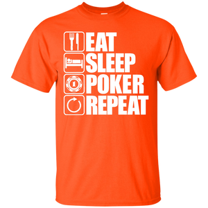 Eat Sleep Poker Repeat T-Shirt