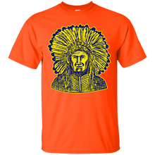 Load image into Gallery viewer, Native American Indian Chief Warrior Etching T-Shirt