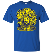 Load image into Gallery viewer, Native American Indian Chief Warrior Etching T-Shirt