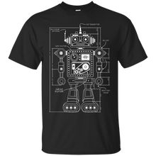 Load image into Gallery viewer, Vintage Robot Architect 2 T-Shirt - teecen.com