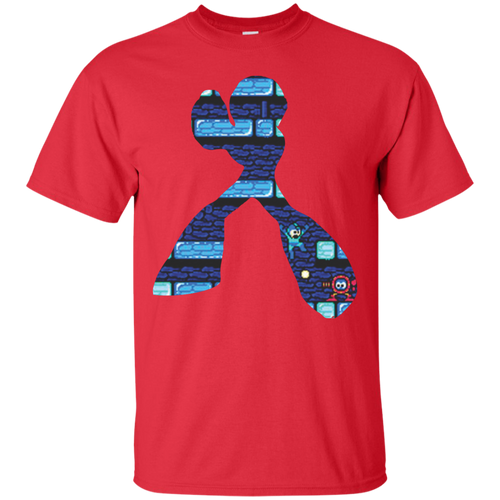 Mega Man - Background Cutout v.1 T-Shirt