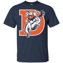 Load image into Gallery viewer, Old School Broncos Nuggets Combo Orange T-Shirt