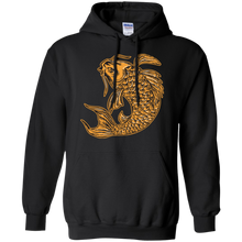 Load image into Gallery viewer, Koi Nishikigoi Carp Fish Jumping Etching T-Shirt