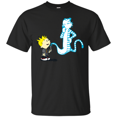 Expecto Patronum - Calvin & Hobbes T-Shirt - teeshirtperfect.com