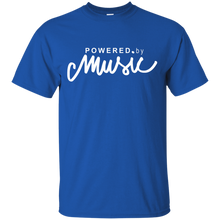 Load image into Gallery viewer, Powered by Music T-Shirt