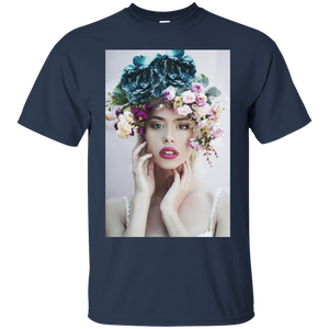 Floral Hat T-Shirt
