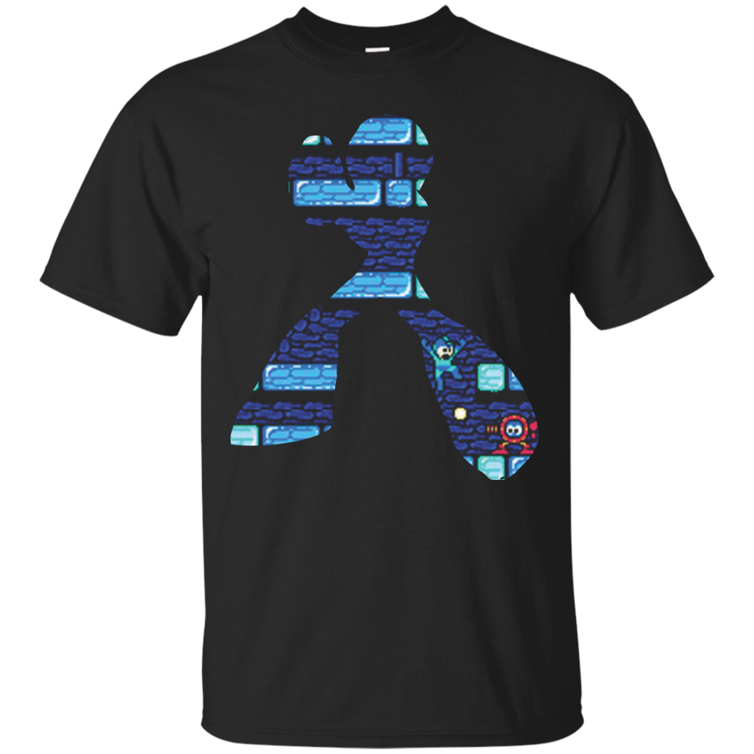 Mega Man - Background Cutout v.1 T-Shirt