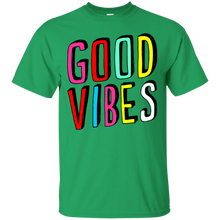 Load image into Gallery viewer, good vibes T-Shirt - teeshirtperfect.com