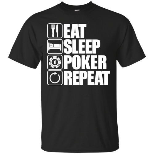 Eat Sleep Poker Repeat T-Shirt