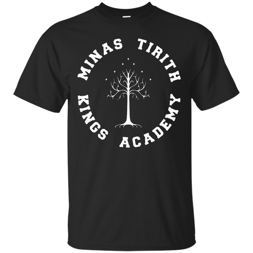 Minas Tirith Academy white T-Shirt - teeshirtperfect.com