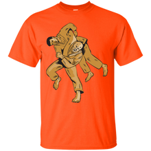 Load image into Gallery viewer, Judo Combatants Throw Front Etching T-Shirt