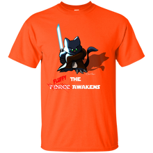 Load image into Gallery viewer, The Fluffy Awakens-Blue T-Shirt
