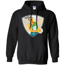 Load image into Gallery viewer, Netball Player Holding Ball Low Polygon T-Shirt