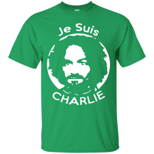 Load image into Gallery viewer, Je Suis Charlie Charles Manson T-Shirt - teeshirtperfect.com