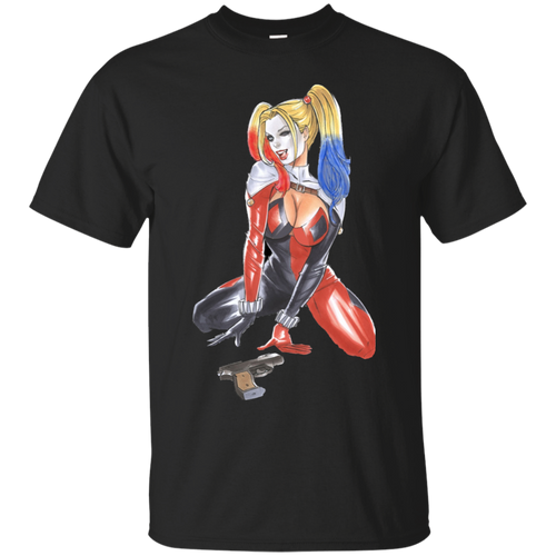 Busty Harley Quinn T-Shirt