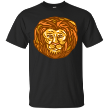 Load image into Gallery viewer, Lion Head Woodcut Linocut T-Shirt